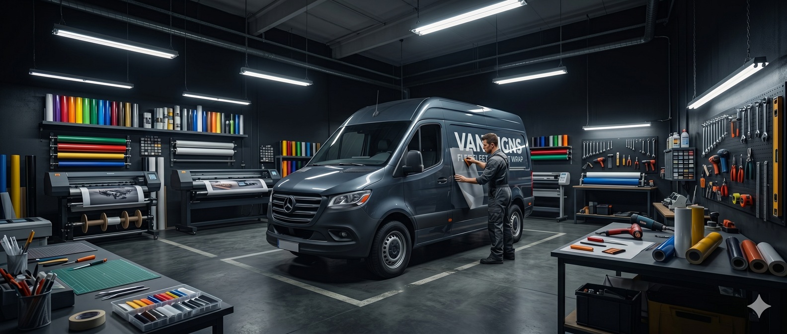 Custom Van Sign Kits — DIY Van Signs