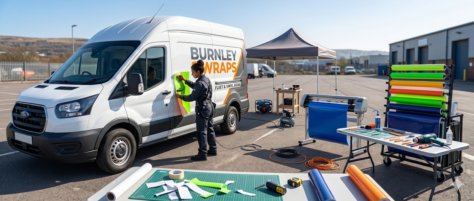 Fleet Branding — DIY Van Signs