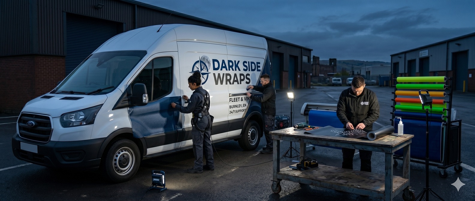 Wrap or lettering? — DIY Van Signs